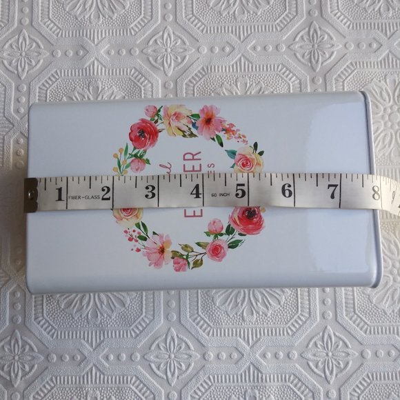 Spring April Easter Floral Metal Utensil Holder 1 pc - Picture 8 of 10